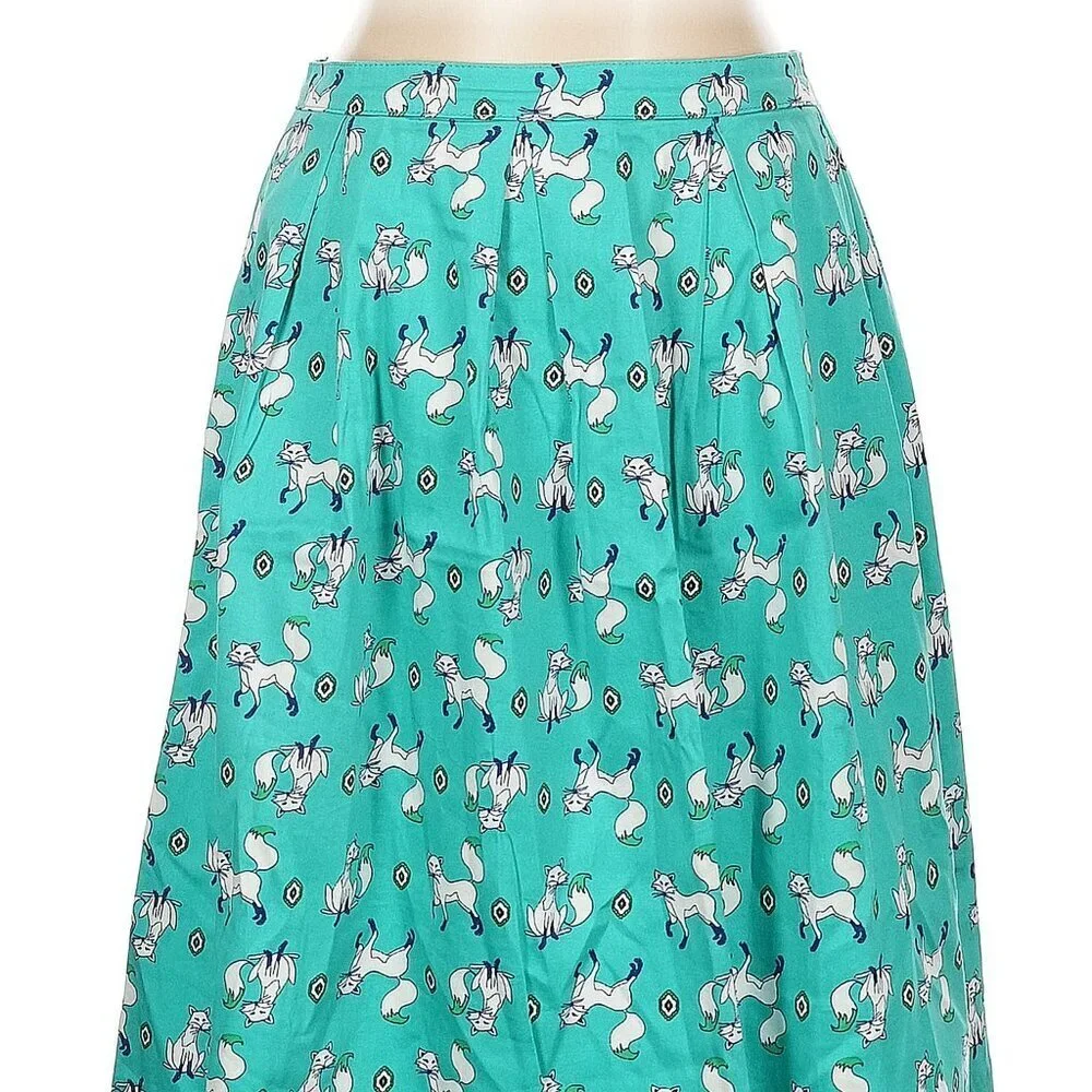 Modcloth Flirty Foxes Skirt - Picture 4 of 4